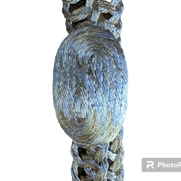 Gold and silver vintage belt - Picture 4 of 5